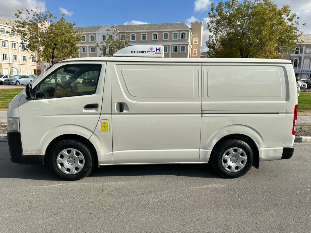 Freezer Van Side View Dubai