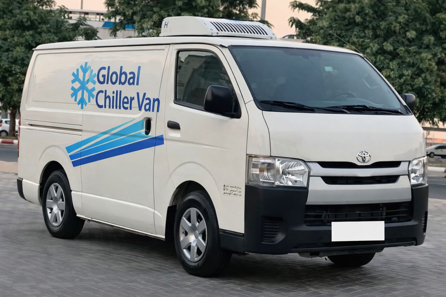 Chiller Van for Rent in Dubai refrigerated delivery fleet service