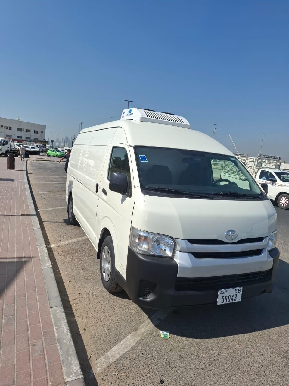 1.5 Ton Chiller Van Rental in Dubai & Abu Dhabi temperature controlled delivery van