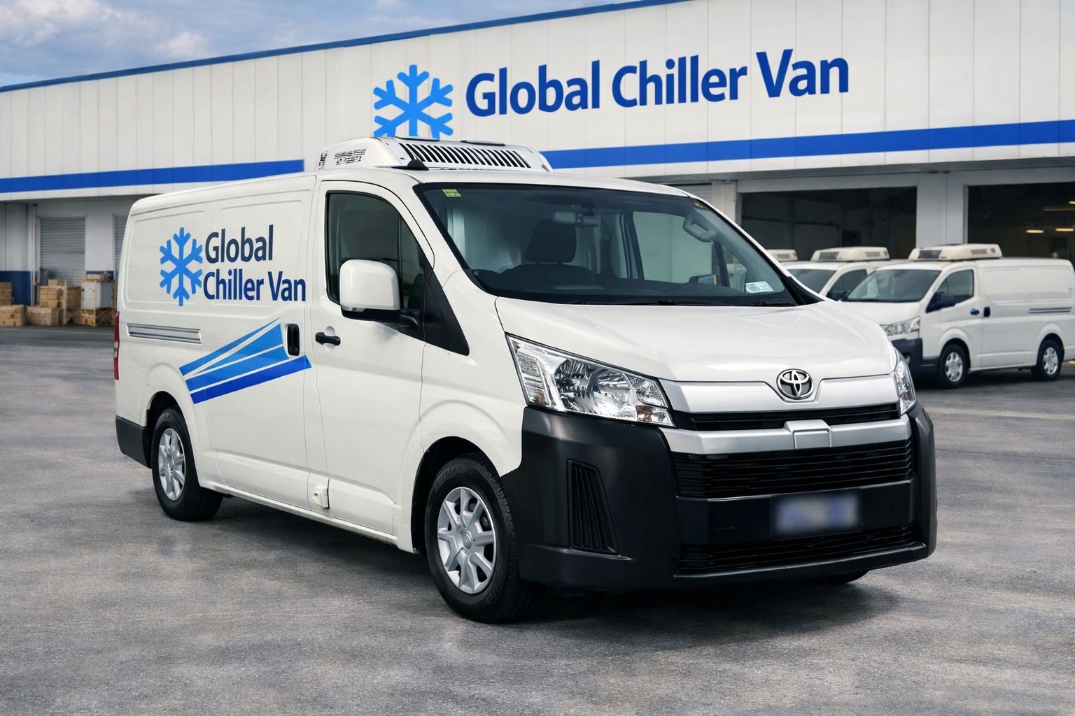 Chiller Van Fleet for Rent in Dubai & Abu Dhabi cross UAE