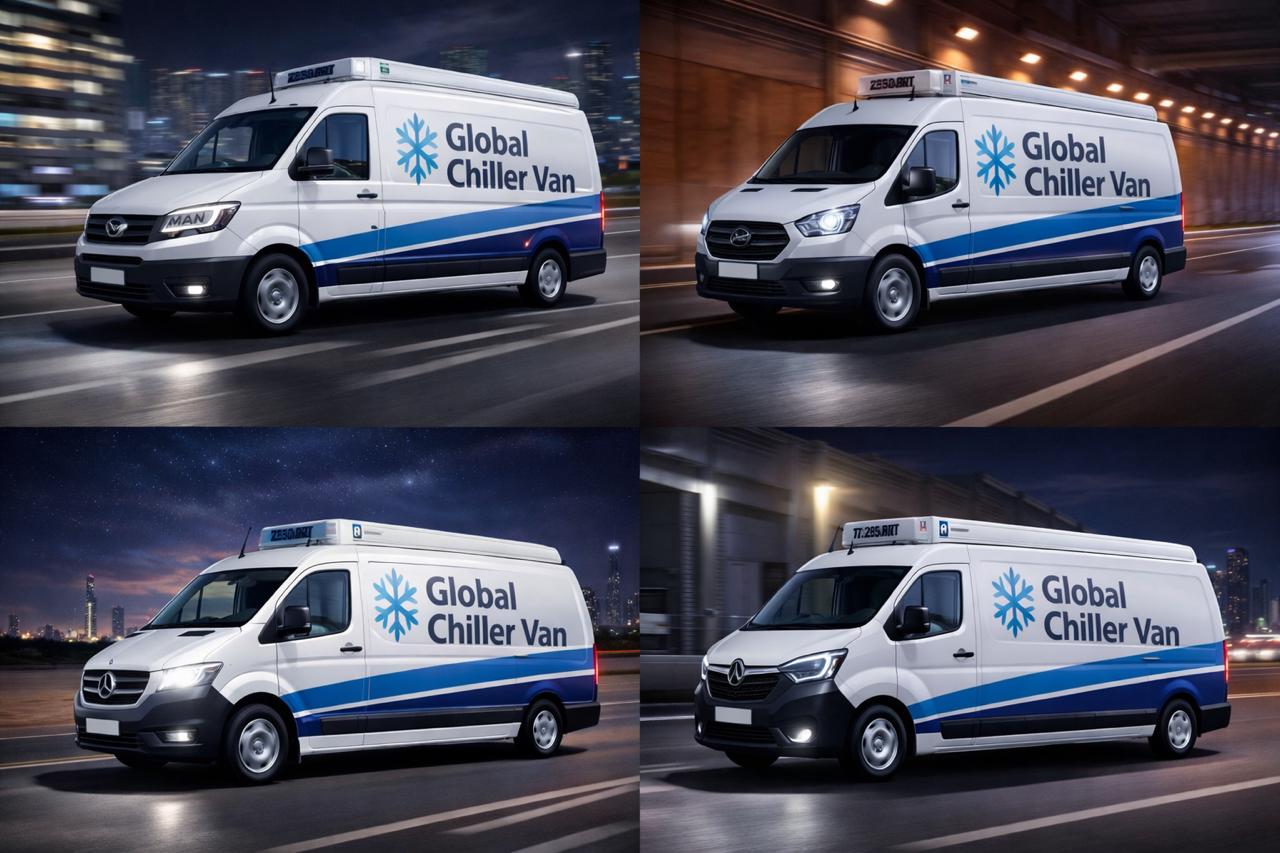 Chiller Van Rental in Dubai | Refrigerated Van Hire UAE