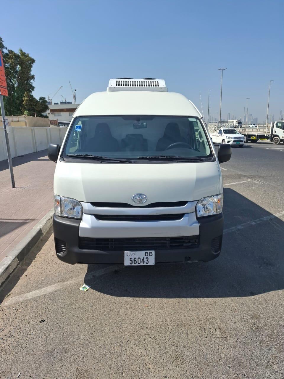 High roof 1.5 ton chiller van rental in Dubai – Global Chiller Van