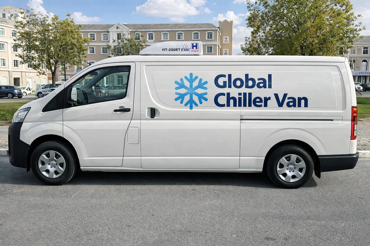 Global chiller van rental service in Dubai