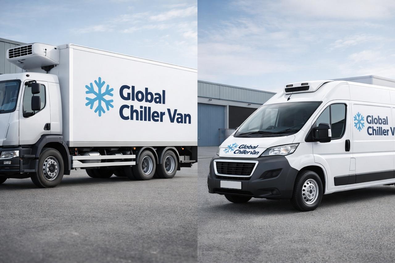 Chiller Truck and van rental service in Dubai UAE