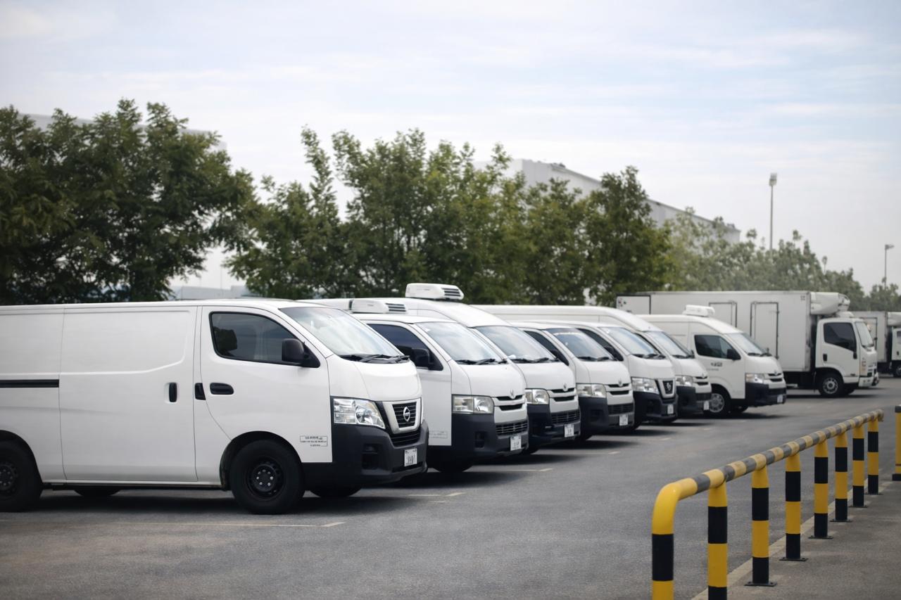 Chiller Van for Rent in UAE refrigerated delivery vehicles
