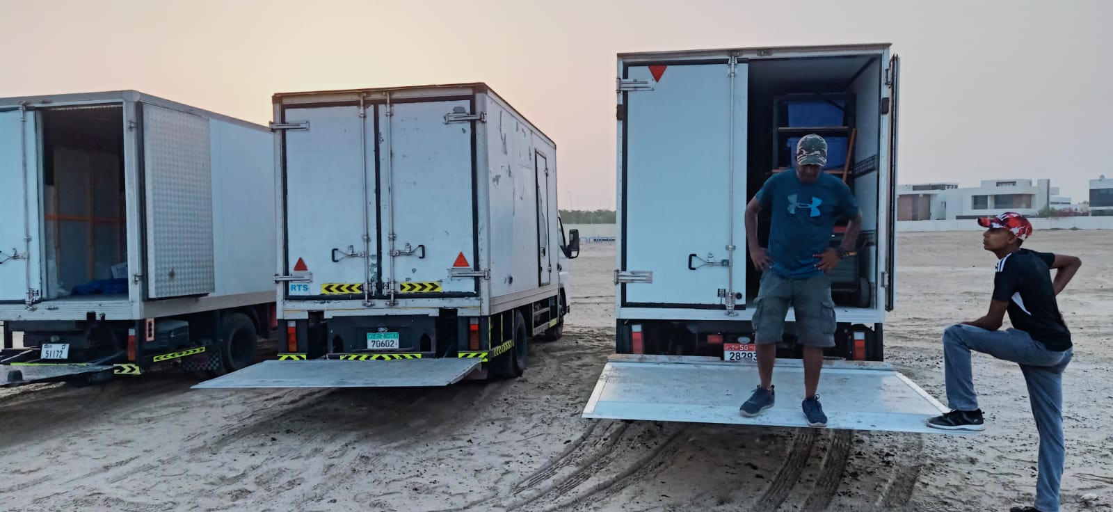 Freezer Truck Fleet for Rent in Dubai and Abu Dhabi